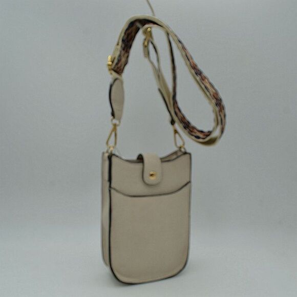 Fold-over Closure Cellphone Crossbody Handbag - Picture 1 of 4